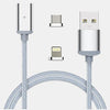 Cable Magnétique Pour Iphone, Android Et Type-c