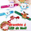 Bracelets à LED de Noël