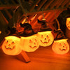 Guirlande Lumineuse Citrouille Halloween Avec Chapeaux De Sorcières