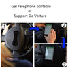 Gel Pads Support Téléphone Voiture en Silicone Antidérapant