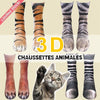 Chaussettes 3D Animal Patte- [TAILLE UNIQUE]