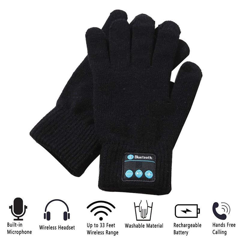 Wireless Bluetooth Winter Gloves