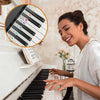 Étiquettes Amovibles pour Partitions de Clavier de Piano