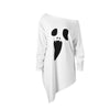 T-shirt avec motif fantôme robe d'Halloween